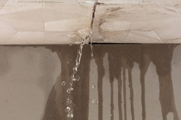 Professional Sewage Cleanup technician working in Andover, OH